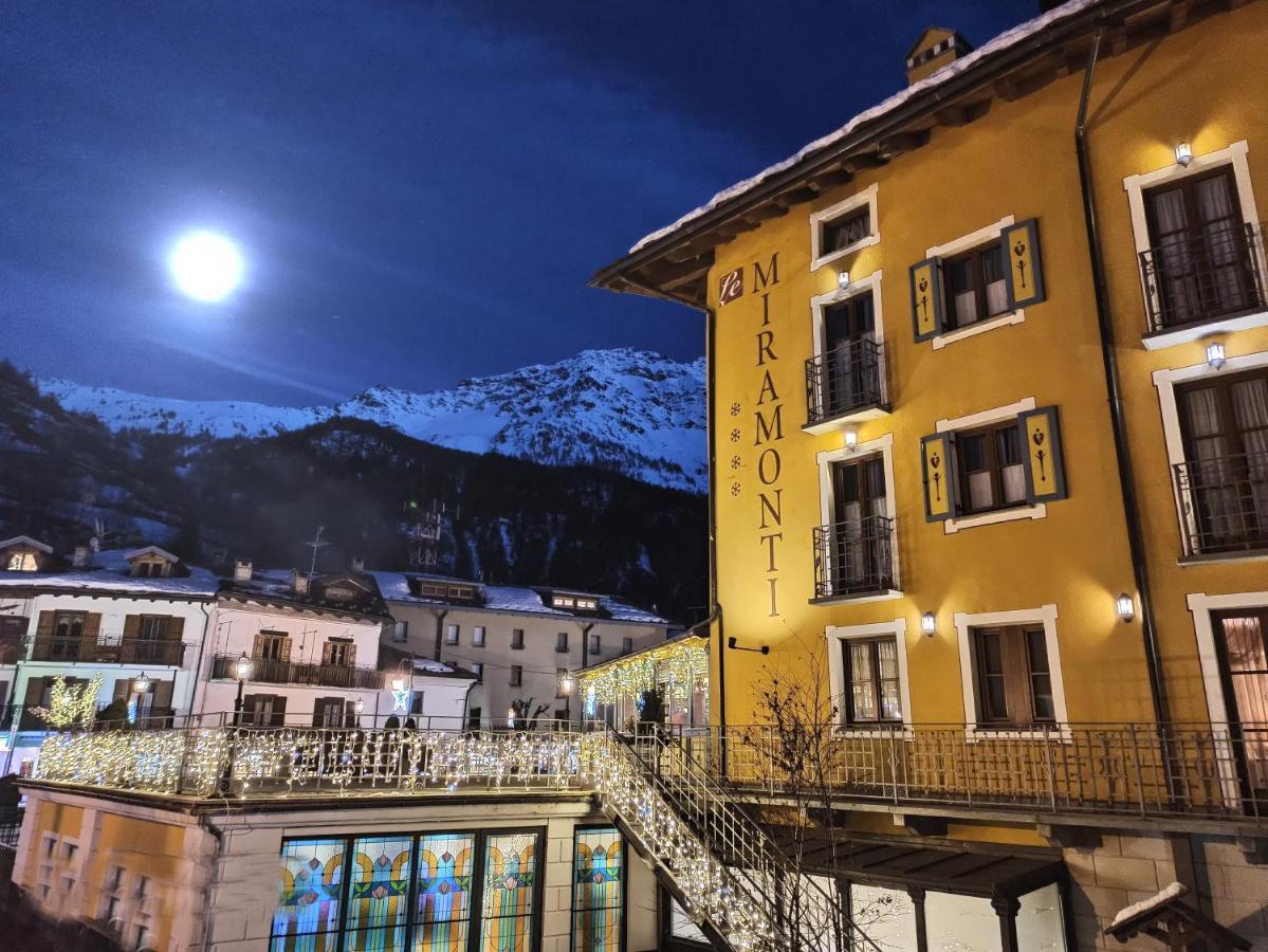 Le Miramonti Hotel Restaurant & Wellness La Thuile Exterior foto
