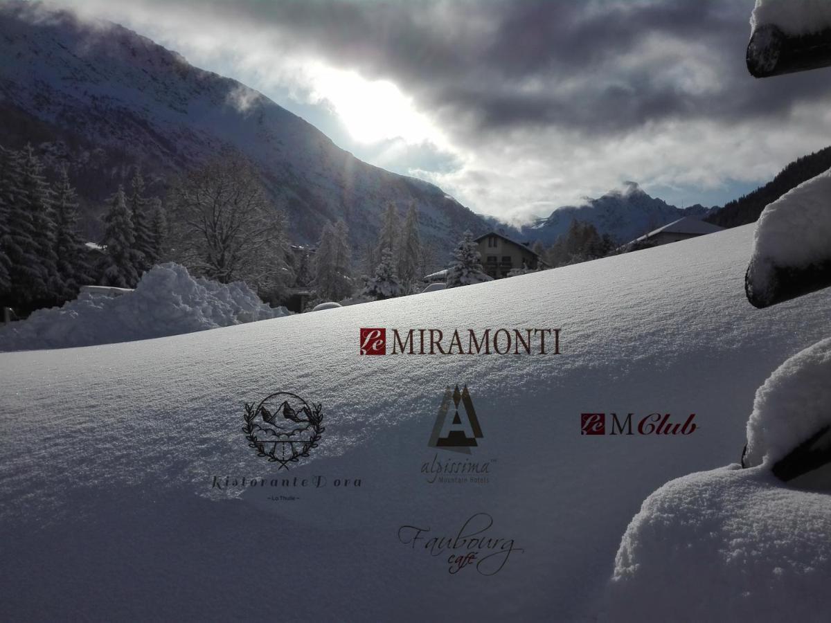 Le Miramonti Hotel Restaurant & Wellness La Thuile Exterior foto