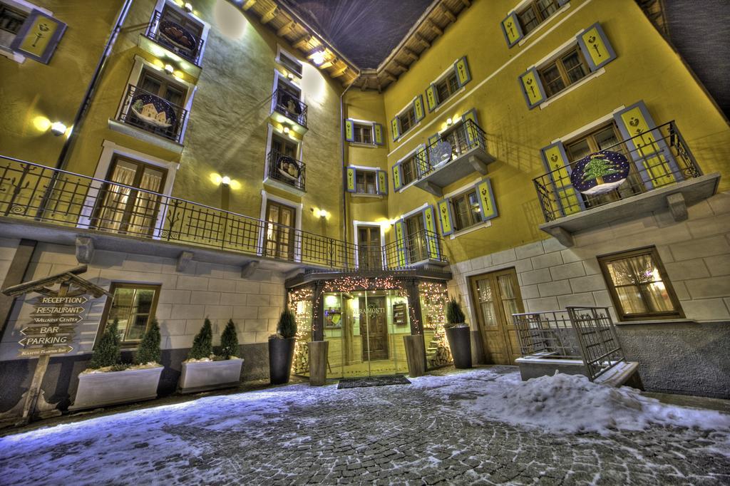 Le Miramonti Hotel Restaurant & Wellness La Thuile Exterior foto